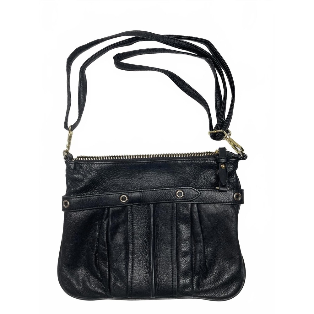 Sabina‎ New York Soft Leather Crossbody Bag Grunge Indie Casual Everyday Staple